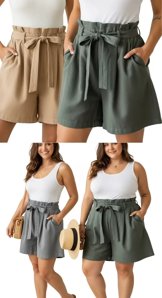 The Easygoing Paperbag Shorts