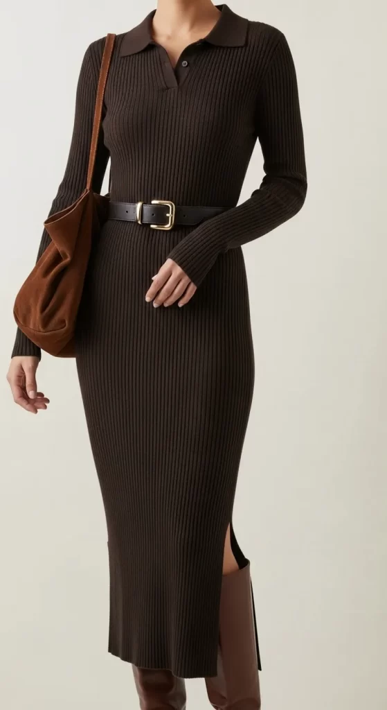 The Sophisticated Knit Dress