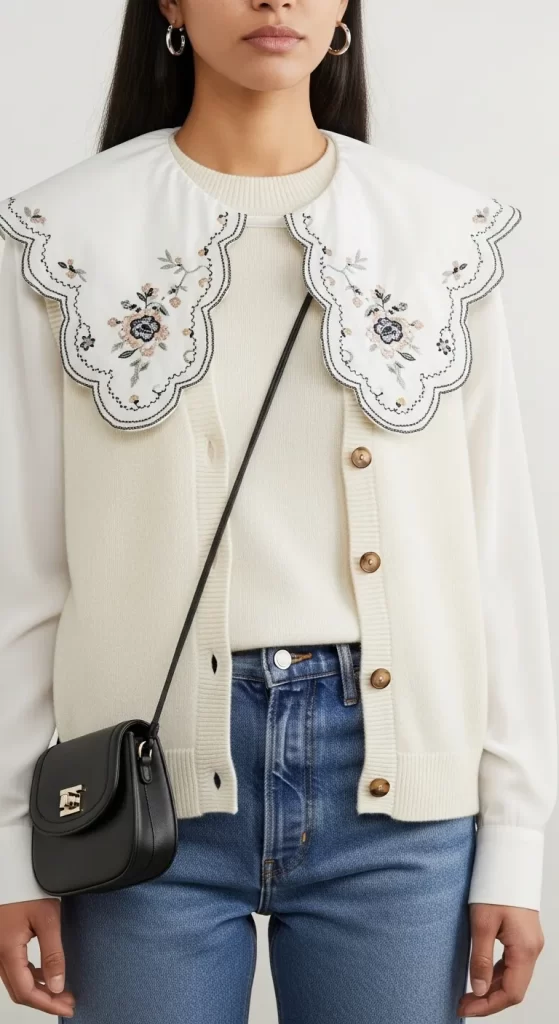 The Blouse with a Statement Collar