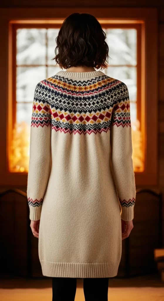 The Classic Fair Isle Sweater Dress
