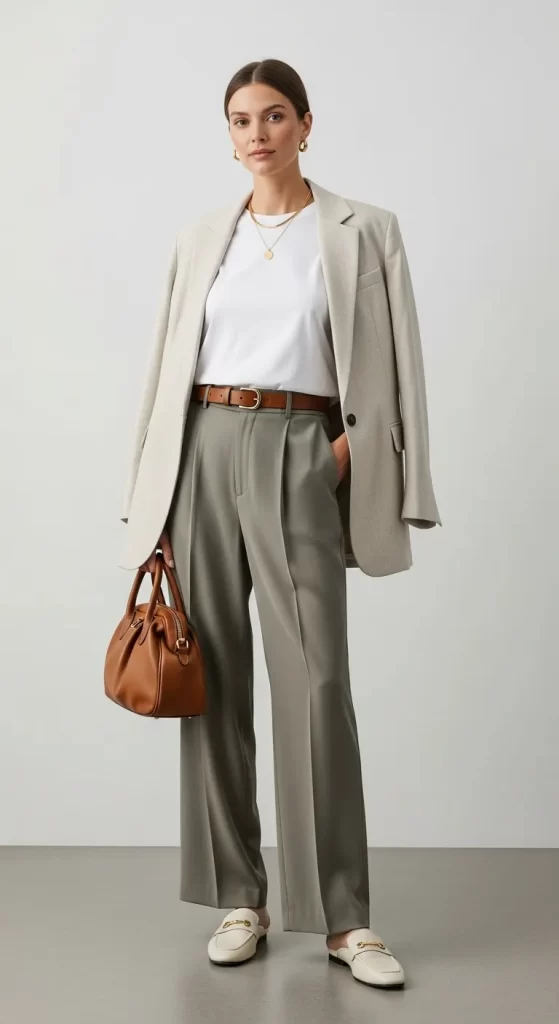 The Effortless Draped Blazer