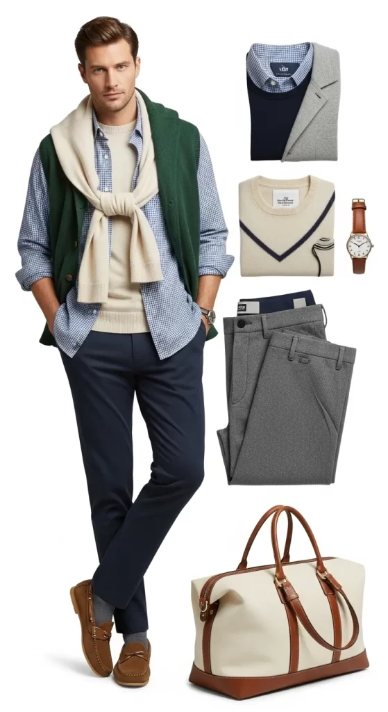  The Classic Preppy Layers