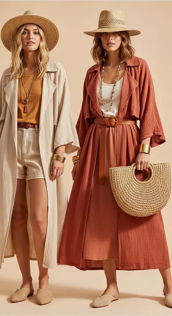 The Breezy Bohemian Trench