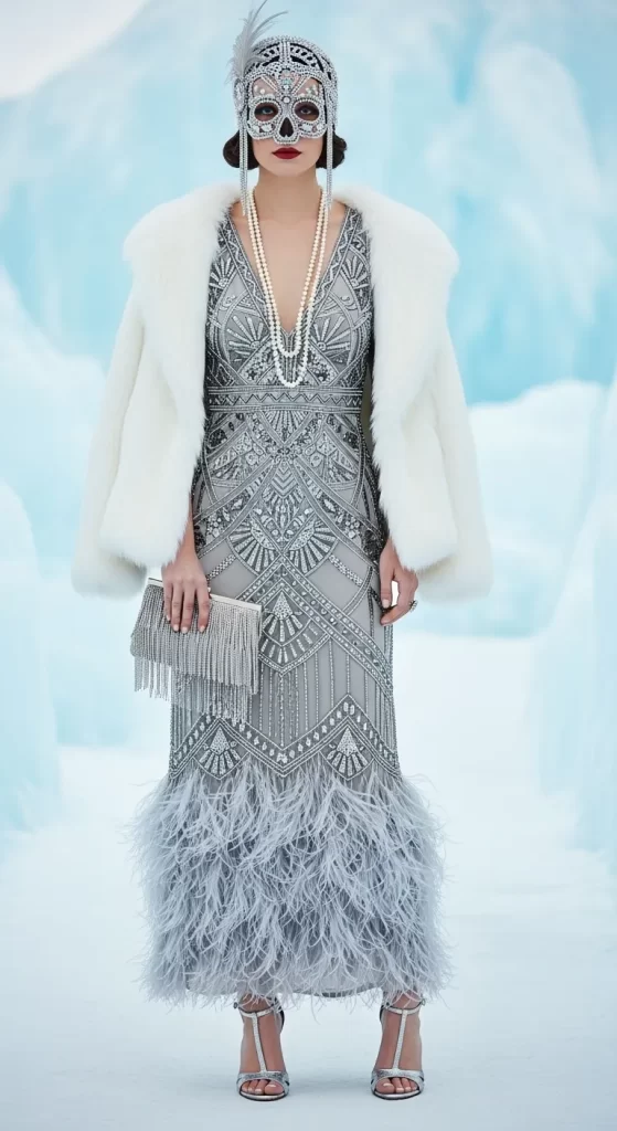  The Glacial Gatsby Gown