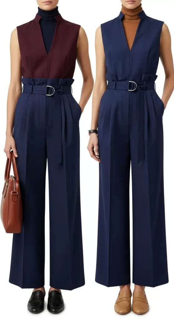The Modern V-Neck Jumpsuit