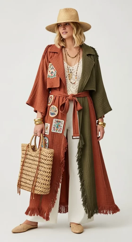 The Boho-Artisan Trench