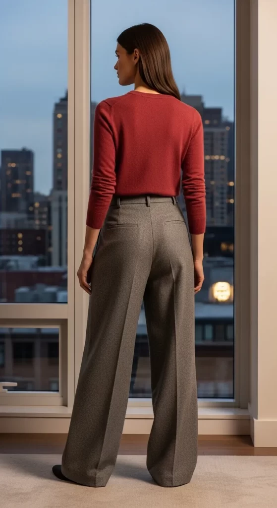 The Polished Wide-Leg Trousers