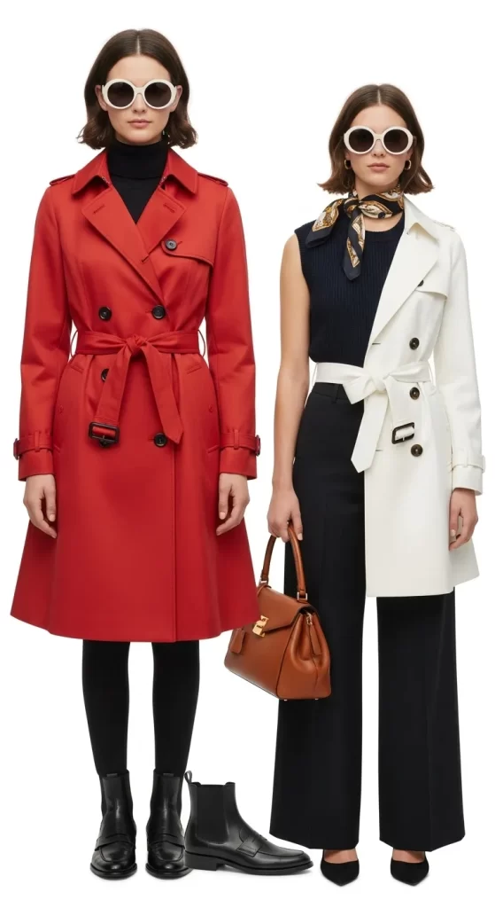 The Bold and Modern Trench