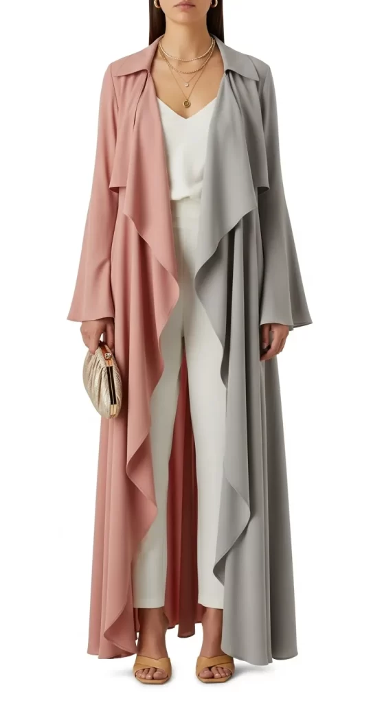 The Draped Sophisticate Trench