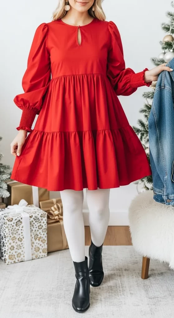 The Festive Tiered Trapeze