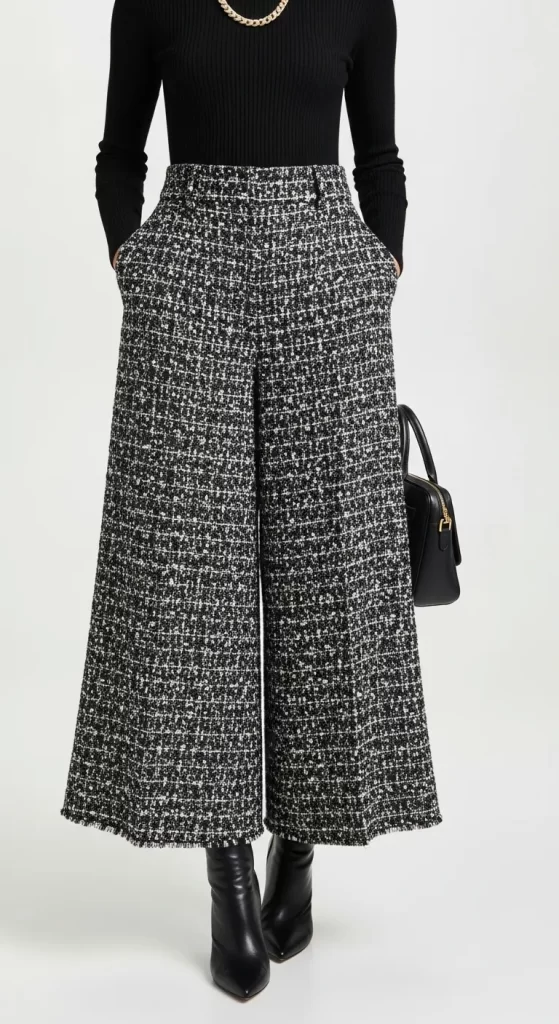The Textured Tweed Trousers