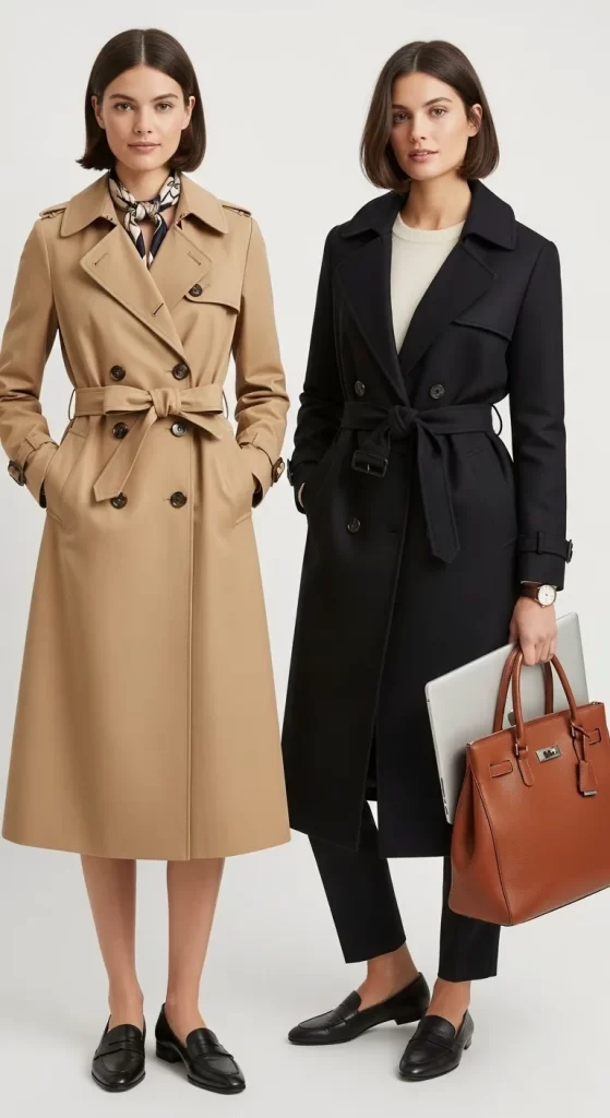 The Chic High-Fashion Trench