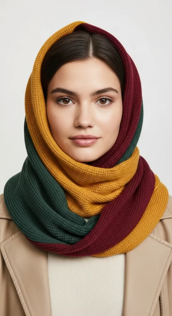 The Cozy Hooded Snood