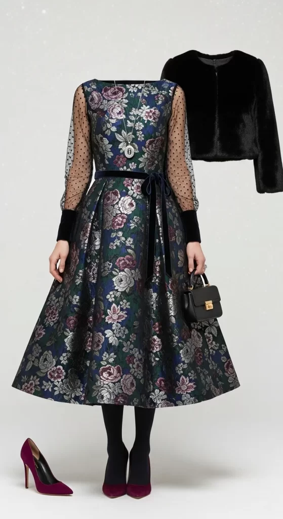 The Winter Garden Jacquard Ensemble