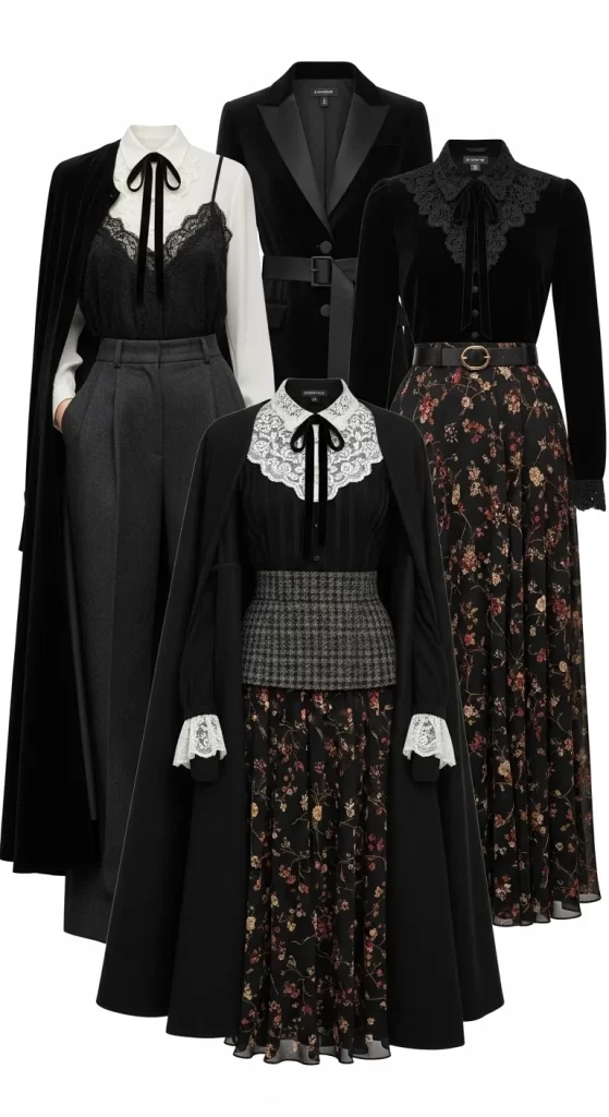  The Romantic Velvet Blouse