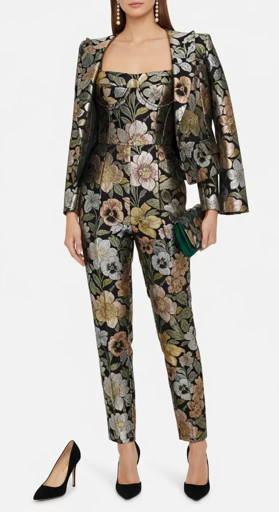  The Gilded Garden Jacquard Set