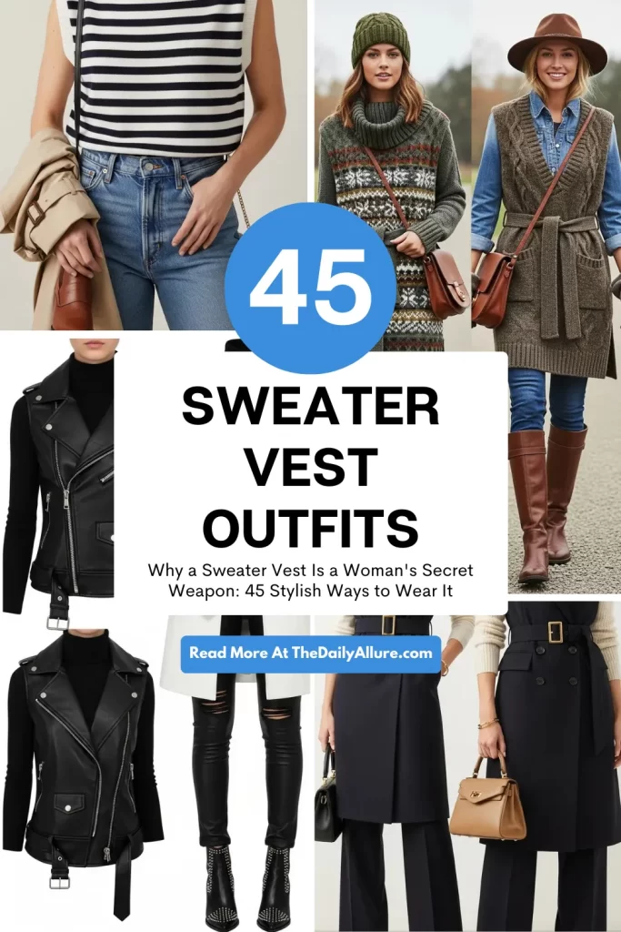 Sweater Vest Outfits Sweater Vest Outfits