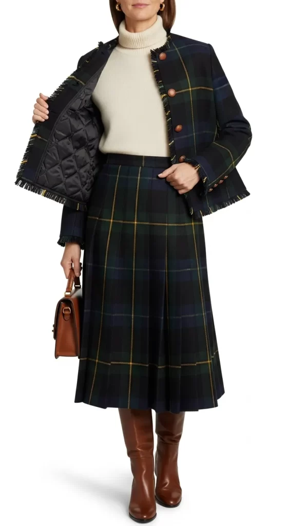 The Polished Plaid Suit