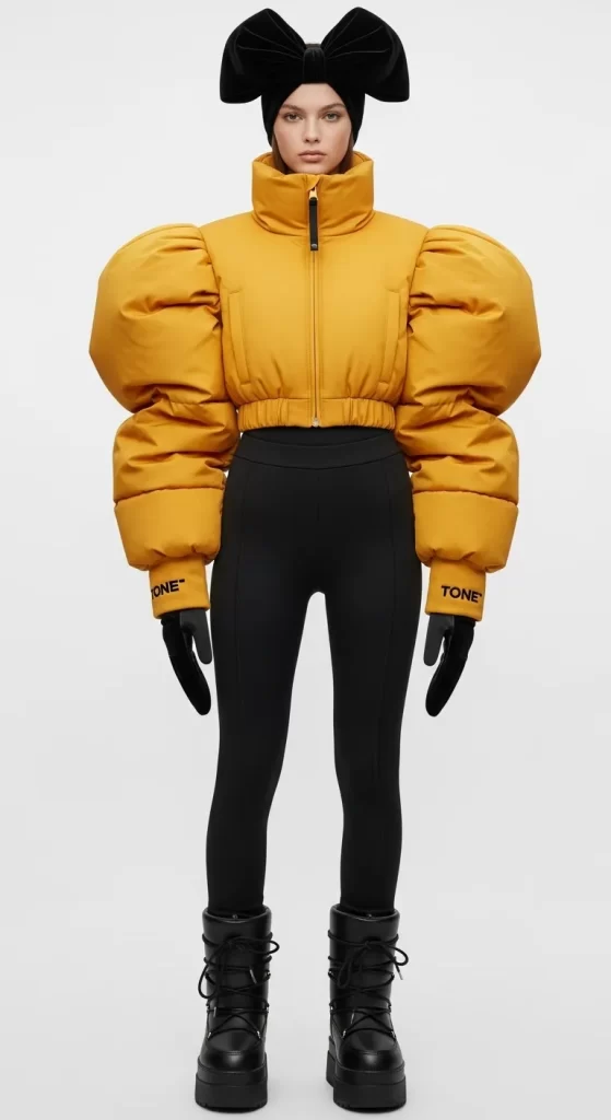 The Drama Sleeve Puffer