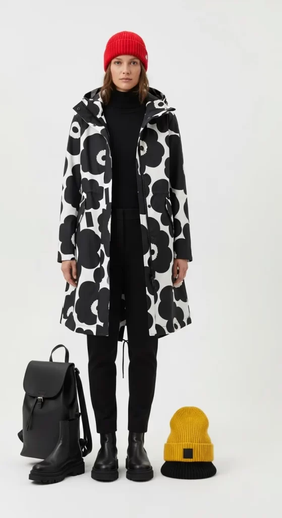 The Bold Graphic Print Anorak