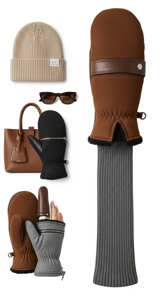 The Tech-Ready Convertible Mittens