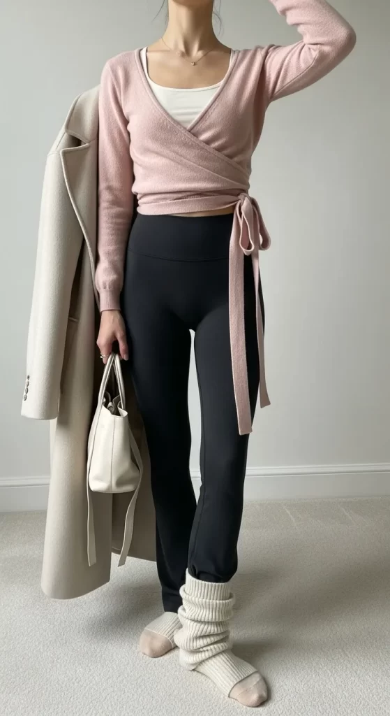 The Ballerina Wrap Sweater The Ballerina Wrap Sweater