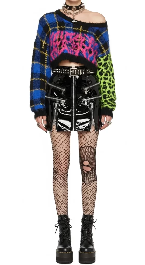 The Punk Rock Rebel Outfit The Punk Rock Rebel Outfit