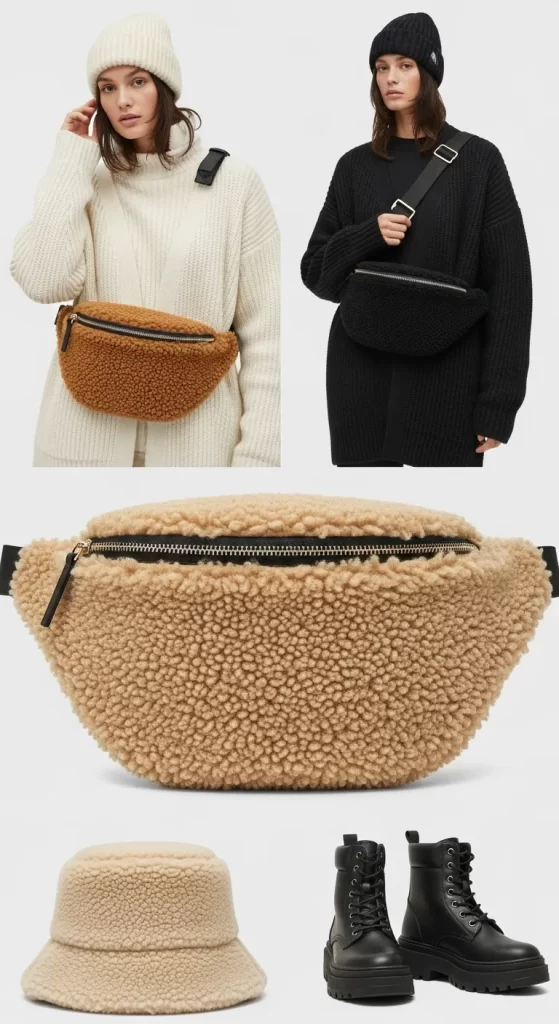 The Cozy Sherpa Belt Bag