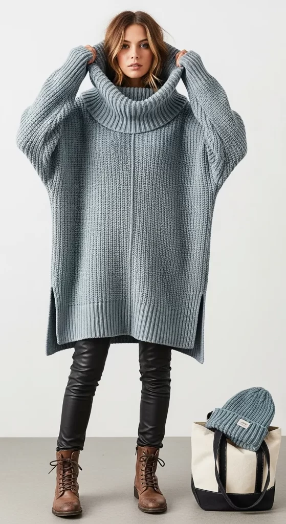 The Romantic Ruffle-Trimmed Knit