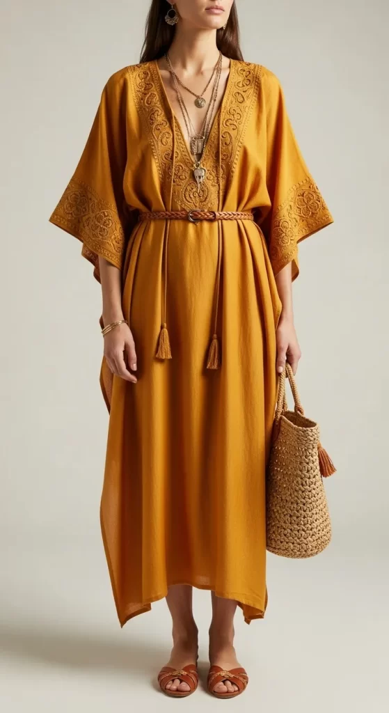  The Goldenrod Caftan