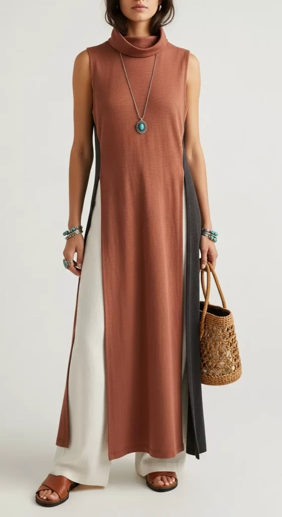 The Bohemian Sleeveless Tunic
