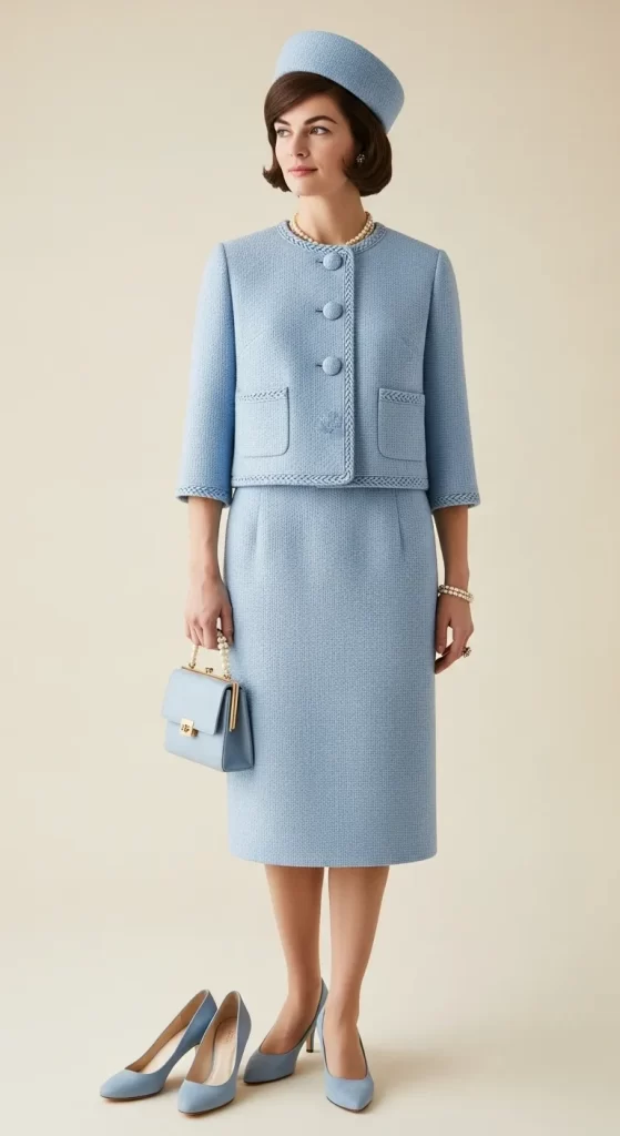 The Classic Cornflower Blue Suit