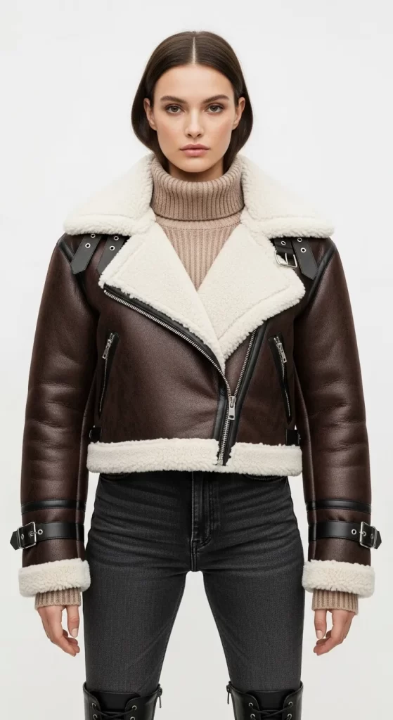 The Classic Shearling Aviator Jacket
