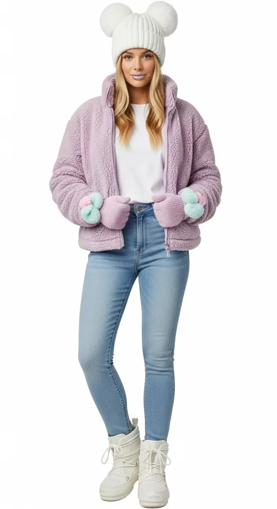 The Playful Snow Bunny