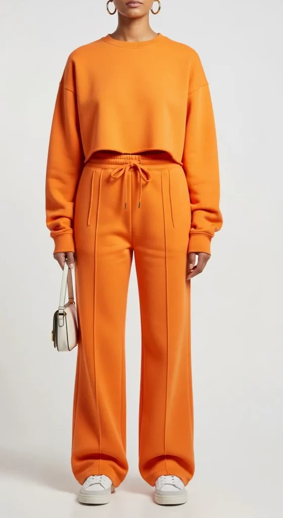 The Zesty Orange Lounge Set