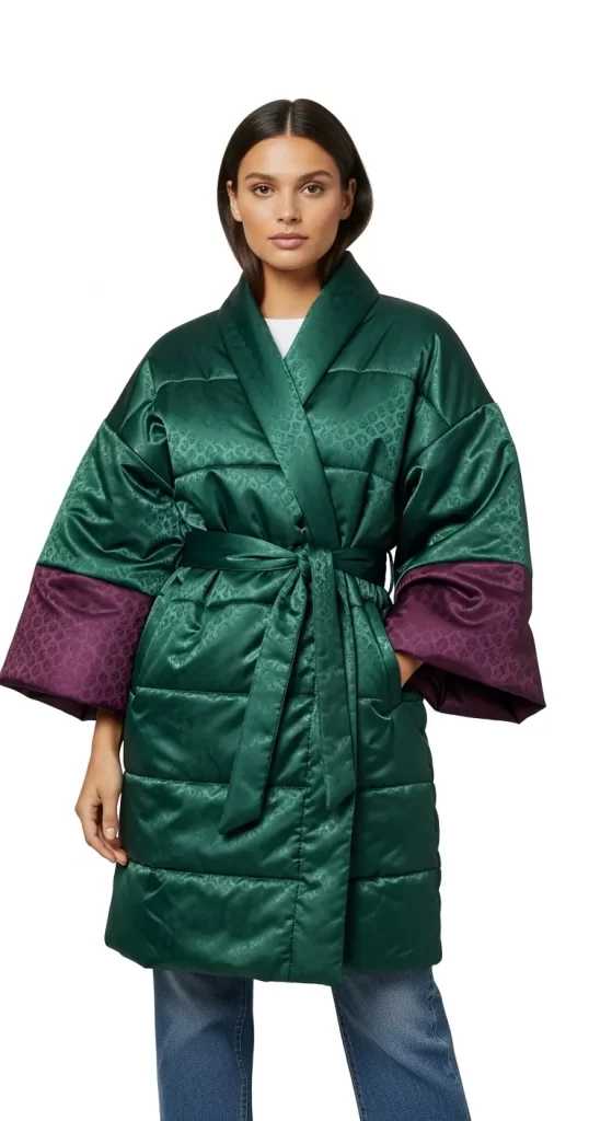 The Quilted Kimono Coat The Quilted Kimono Coat