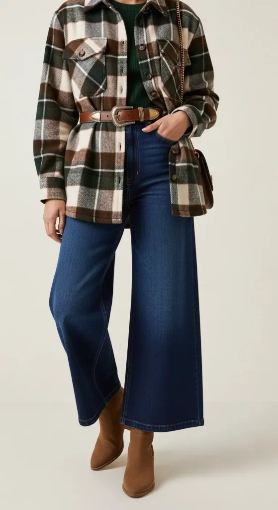 The Belted Shacket Style The Belted Shacket Style