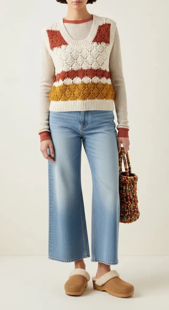 The Bohemian Knit Layering The Bohemian Knit Layering