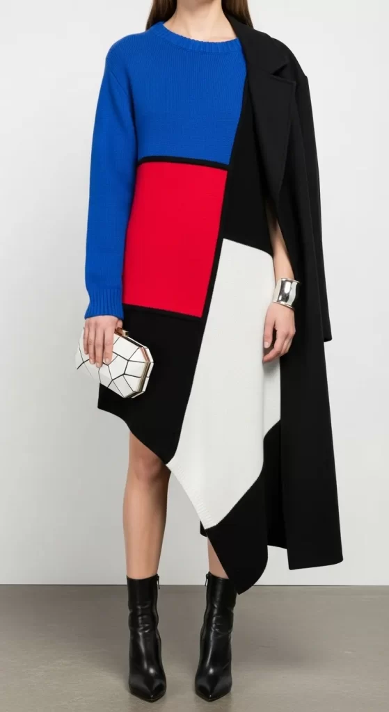 The Modern Art Sweater Dress The Modern Art Sweater Dress