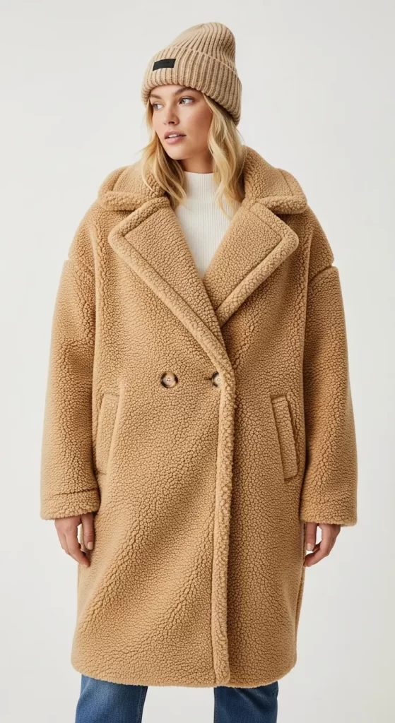 The Ultimate Cozy Teddy Coat