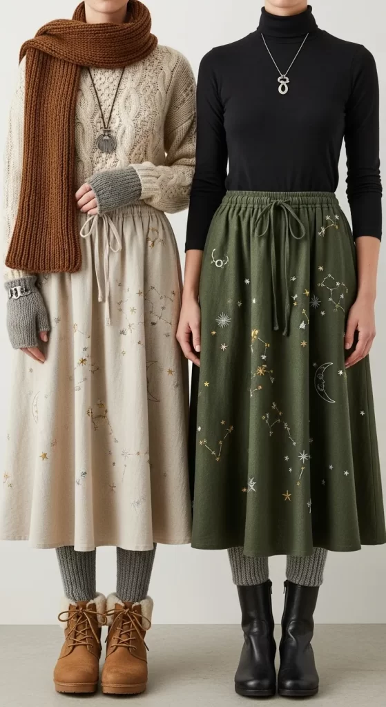 Midi Skirt Outfits