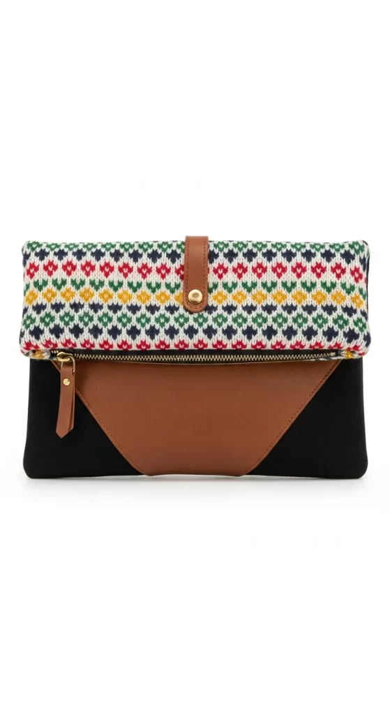 The Folkloric Fold-Over Clutch