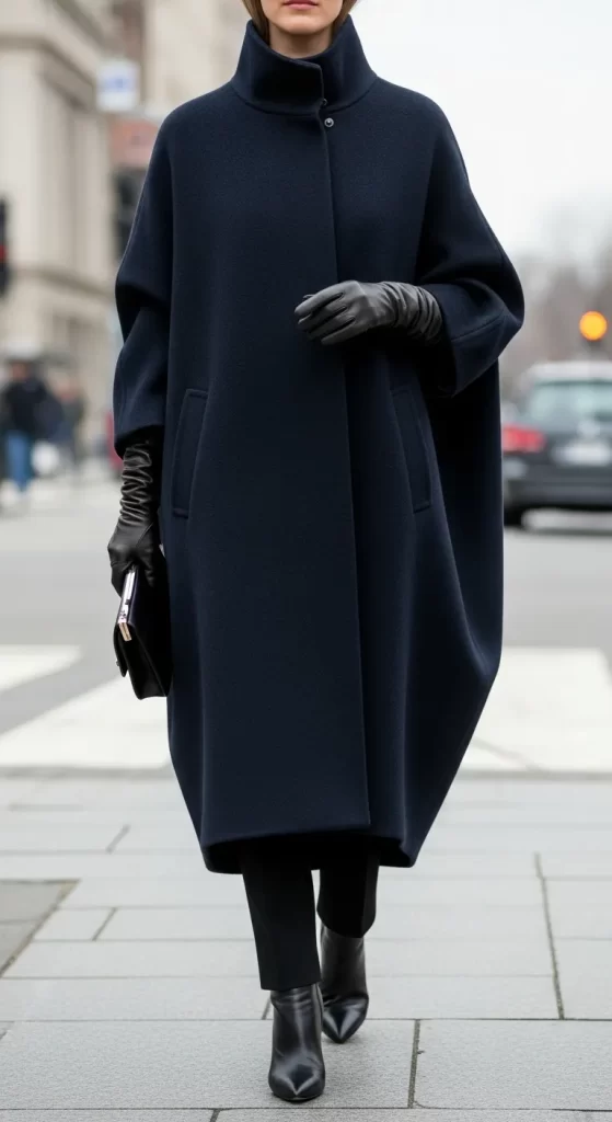 The Sculptural Cocoon Coat The Sculptural Cocoon Coat