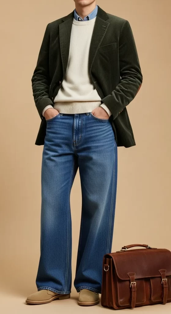 The Professor's Corduroy Charm The Professor's Corduroy Charm