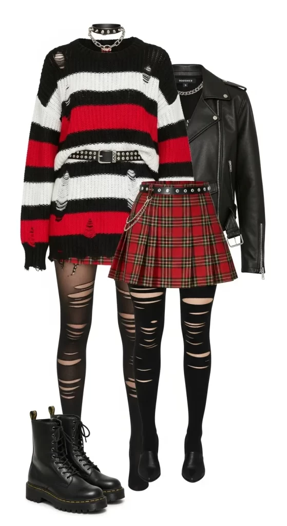 The Classic Punk Rocker Style The Classic Punk Rocker Style