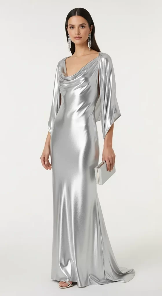 The Liquid Silver Gown