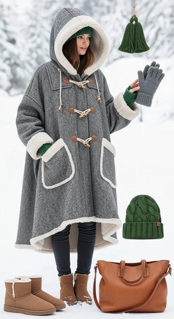The Whimsical Snow Drifter Cape