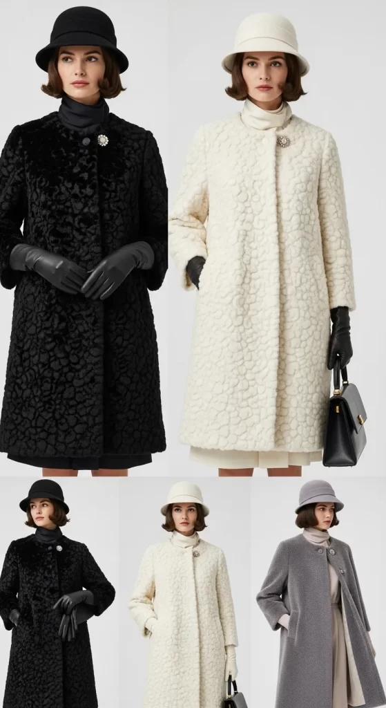 The Vintage-Inspired Textured Coat