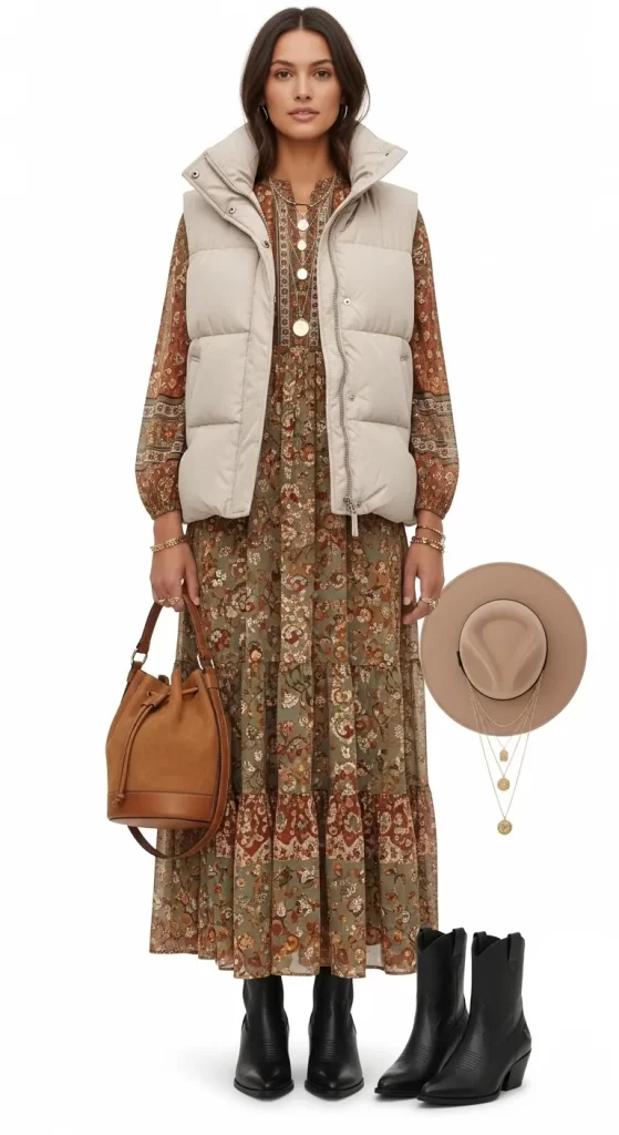 The Boho Maxi Dress Layer The Boho Maxi Dress Layer