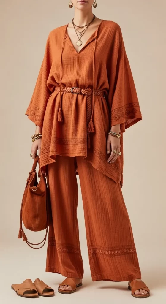  The Burnt Orange Bohemian Set